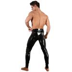 Latex Legging Met Rits