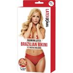 Latex Slip - Rood