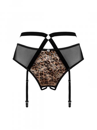 Allunes Sexy Jarretel Gordel - Luipaardprint