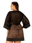 Allunes Sexy Kimono - Luipaardprint
