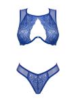 Giselia Kanten BH Set - Blauw