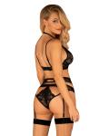 3-delige Set Alessya - zwart
