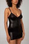 Wetlook jurk Xenna