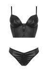 Zipper Bustier & String Xenna