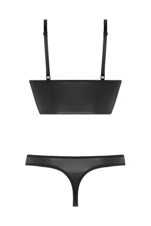 Zipper Bustier & String Xenna