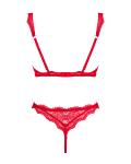Bergamore 2-delige Open BH set - Rood