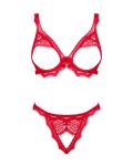 Bergamore 2-delige Open BH set - Rood