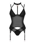 Brasica Jarretel Corset - Zwart