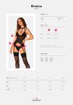 Brasica Jarretel Corset - Zwart