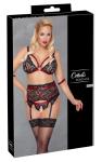 BH Bondage Jarretel Set - Zwart