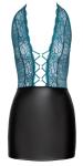 Jurk - Zwart & Groenblauw