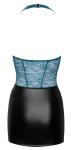 Jurk - Zwart & Groenblauw