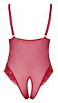 Body Met Open Kruisje - Rood