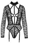 Body met Bandjes - Zwart
