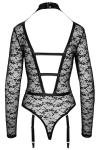 Body met Bandjes - Zwart