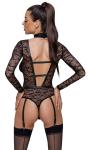 Body met Bandjes - Zwart