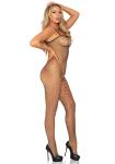 One Time Thing Visnet Catsuit - Zwart