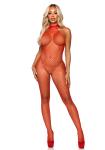 What U Want Visnet Catsuit - Rood