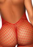 What U Want Visnet Catsuit - Rood