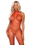What U Want Visnet Catsuit - Rood