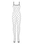 Visnet Catsuit - Zwart