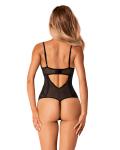 Serena Love - Open Kruis Body - Zwart