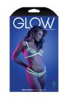 NIGHT VISION Bralette en Cage Panty - Wit
