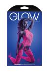 Betoverende Halter Catsuit en G-string - Neonroze