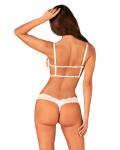 Heavenlly - Sexy Set met Open Kruis - Wit