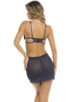 Sneak Peak Babydoll Set - Blauw