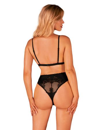 Maderris Romantische Zwarte Body