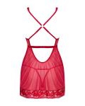 Lacelove Sexy Babydoll en String - Rood
