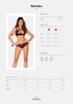 Obsessive - Norides 2-delige set - Zwart