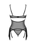 Obsessive - Sherila Korset & String - Zwart