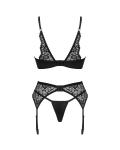 Bellastia 3-delige BH Set - Zwart