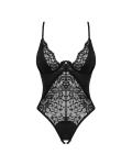 Bellastia Body Met Open Kruisje - Zwart