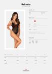 Bellastia Body Met Open Kruisje - Zwart