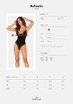 Bellastia Body Met Beugel Cups - Zwart